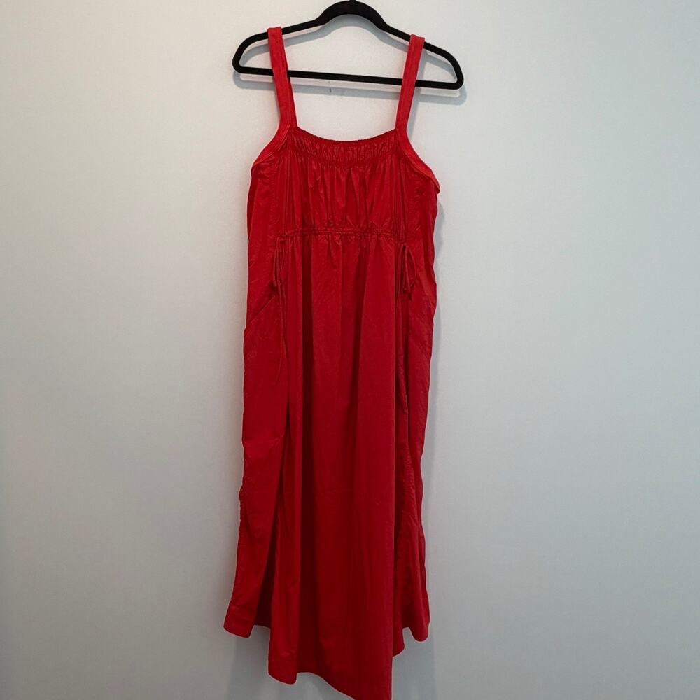 Daily Practice Anthropologie Women's Size L Keeseville Sleeveless Smocked Dress
